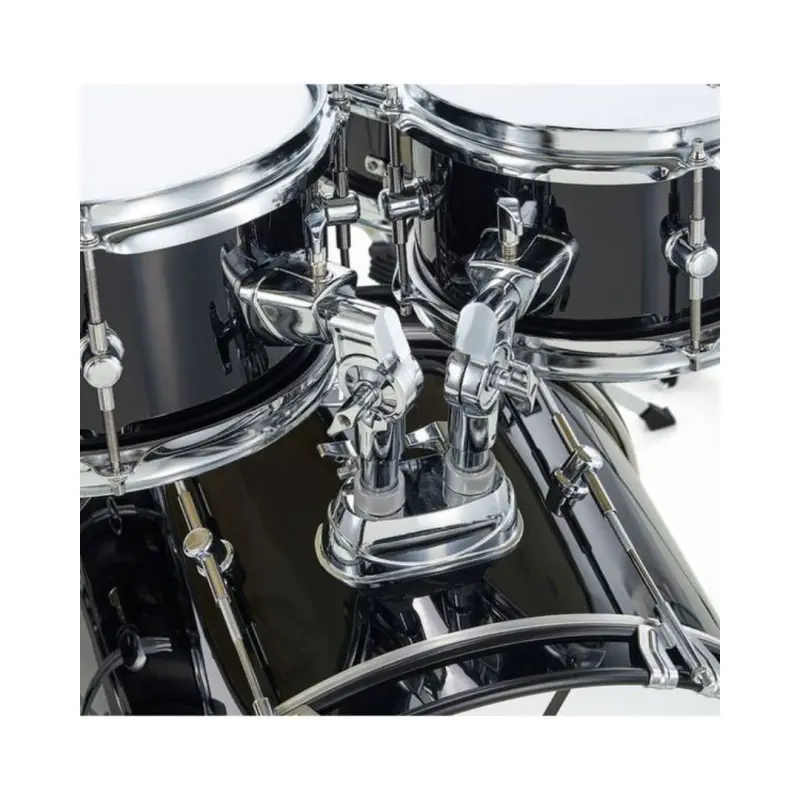 Pearl Roadshow Junior 5-Pcs Drum Set with Hardware & Cymbals - (Jet Black) - Image 9