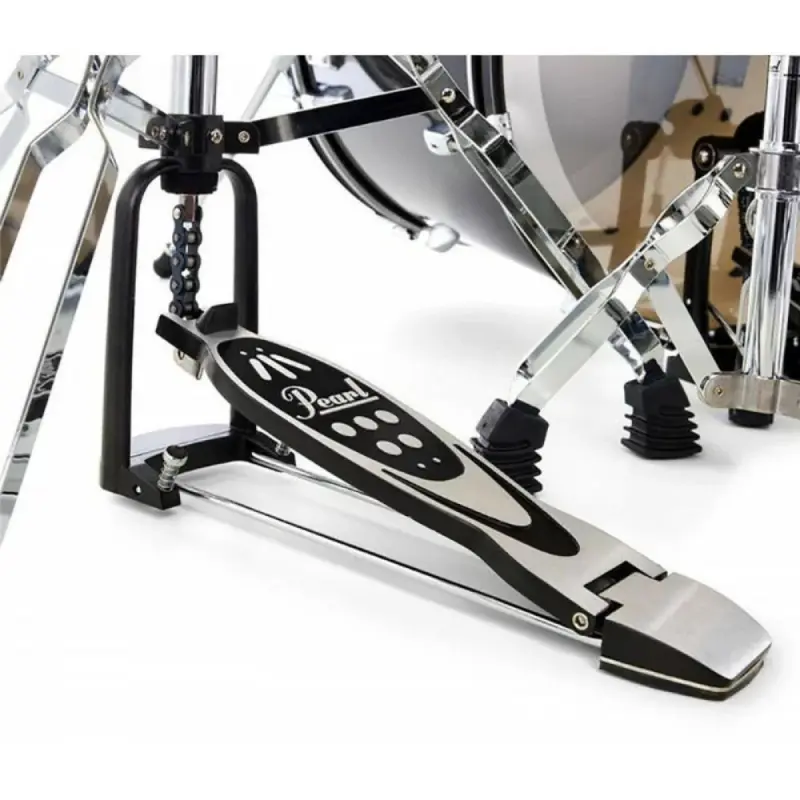 Pearl Rodeshow RS525SC/C#31 5 pcs Complete Drum Set with Cymbals - Jet Black - Image 3