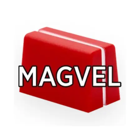 DJTT - Chroma Caps Magvel Pro Fader Red Plastic