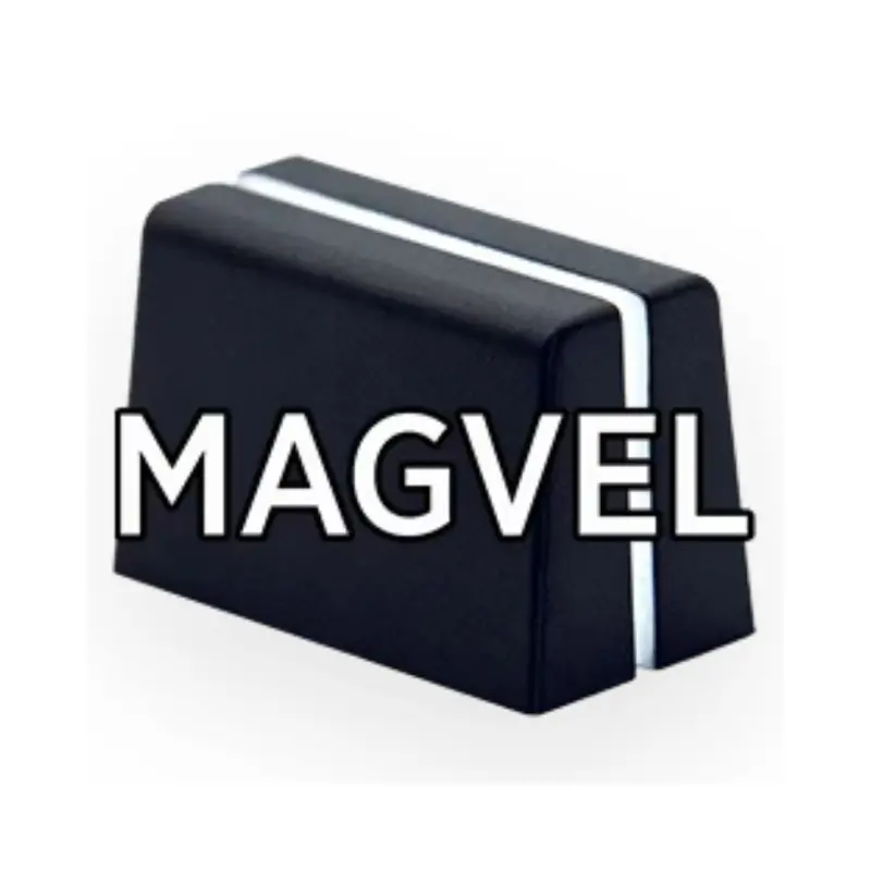 DJTT - Chroma Caps Magvel Pro Fader Black Plastic