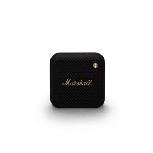 Marshall Willen Compact Portable Wireless Speaker - (Black & Brass)