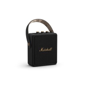 Marshall Stockwell II Wireless Stereo Speaker - (Black & Brass)