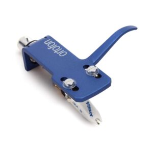 Ortofon OM Scratch White SH-4 Blue Headshell