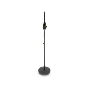 Gravity MS 23 Microphone Stand with Round Base - (Black)