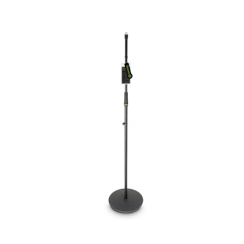 Gravity MS 23 Microphone Stand with Round Base - (Black)