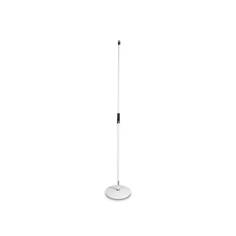 Gravity MS 23 Microphone Stand with Round Base - (White)