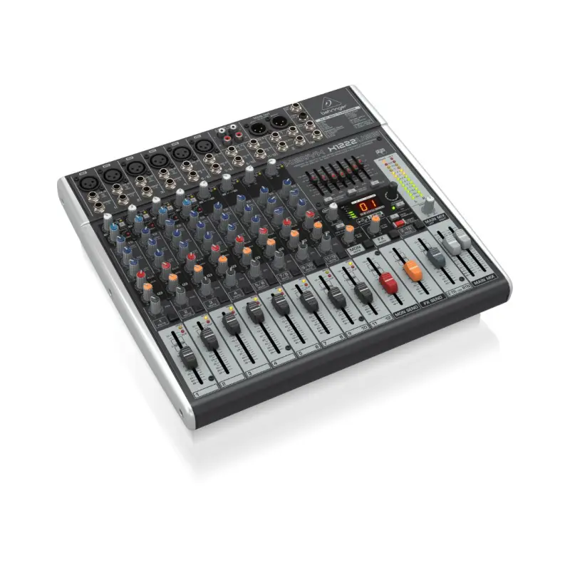 Behringer XENYX X1222USB Analog Mixer with Multi-FX Processor and USB/Audio Interface