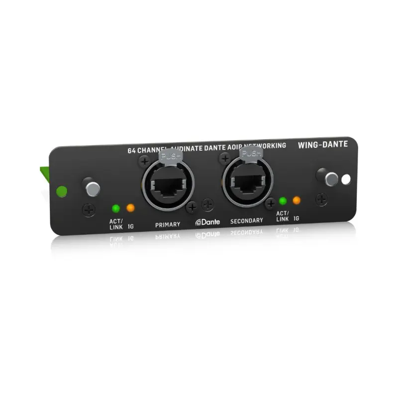 Behringer WING-DANTE WING Expansion Card for 64 x 64 Channels