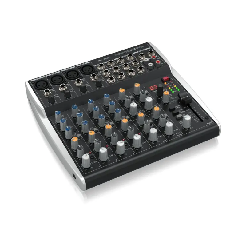 Behringer XENYX 1202SFX Premium Analog 12-Input Mixer with USB Streaming Interface