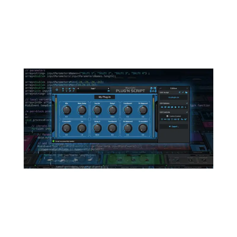Blue Cat's Plug-in Script - Digital Delivery