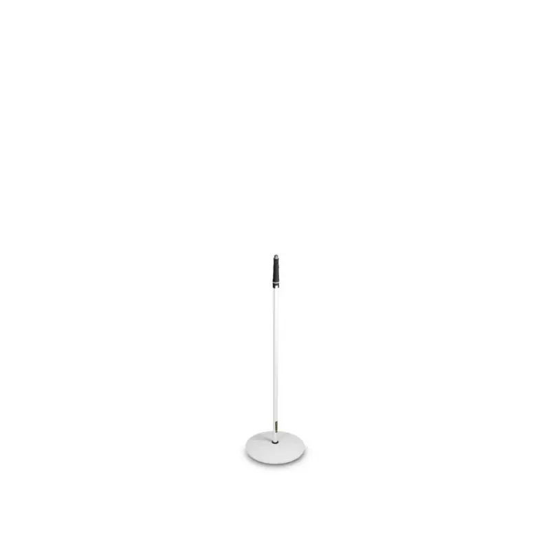 Gravity MS 23 Microphone Stand with Round Base - (White) - Image 2