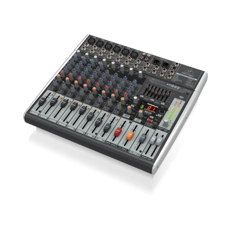 Behringer XENYX X1222USB Analog Mixer with Multi-FX Processor and USB/Audio Interface - Image 2