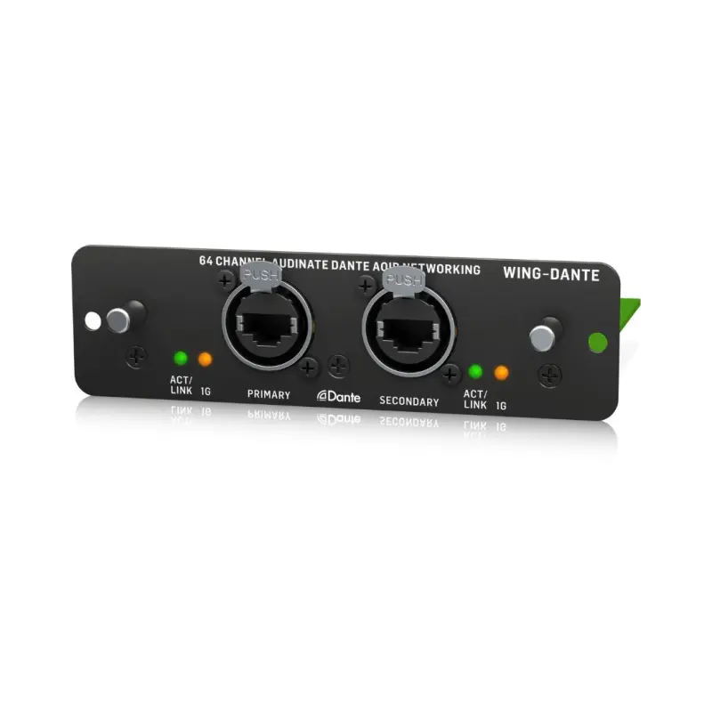 Behringer WING-DANTE WING Expansion Card for 64 x 64 Channels - Image 2