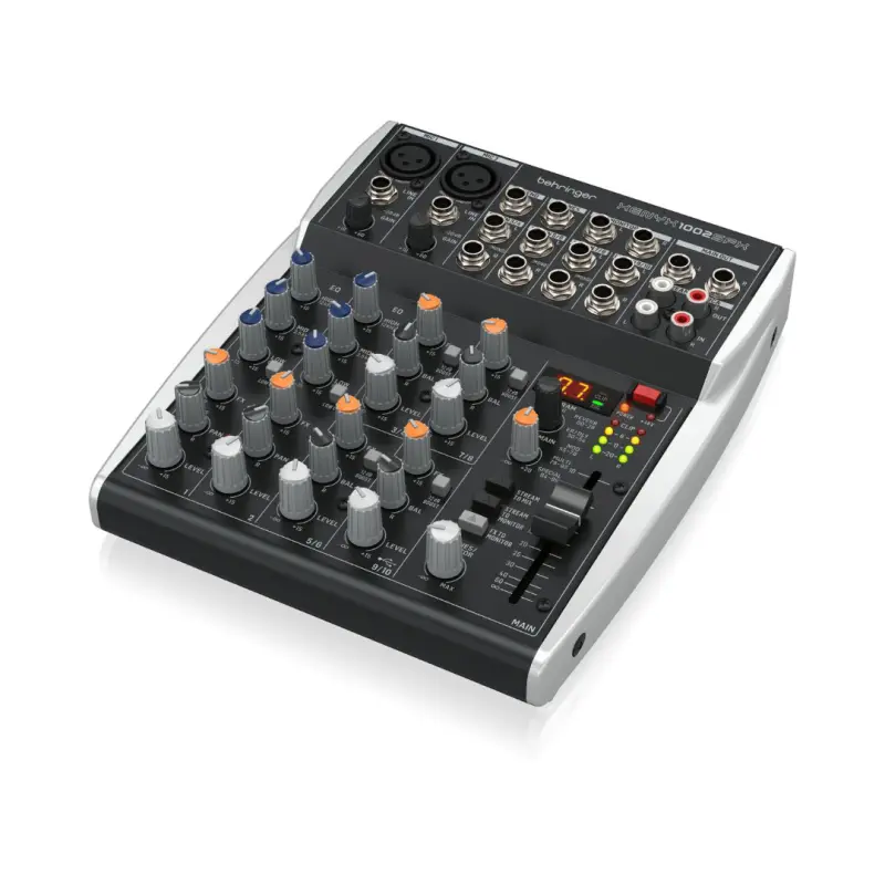 Behringer XENYX 1002SFX Premium Analog 10-Input Mixer with USB Streaming Interface - Image 2