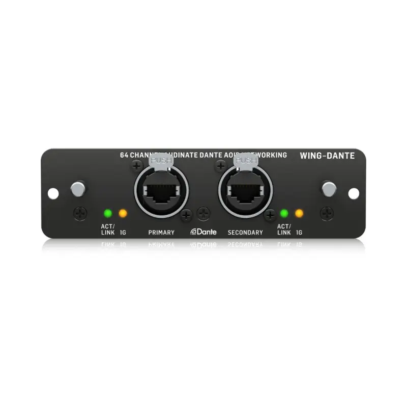Behringer WING-DANTE WING Expansion Card for 64 x 64 Channels - Image 3