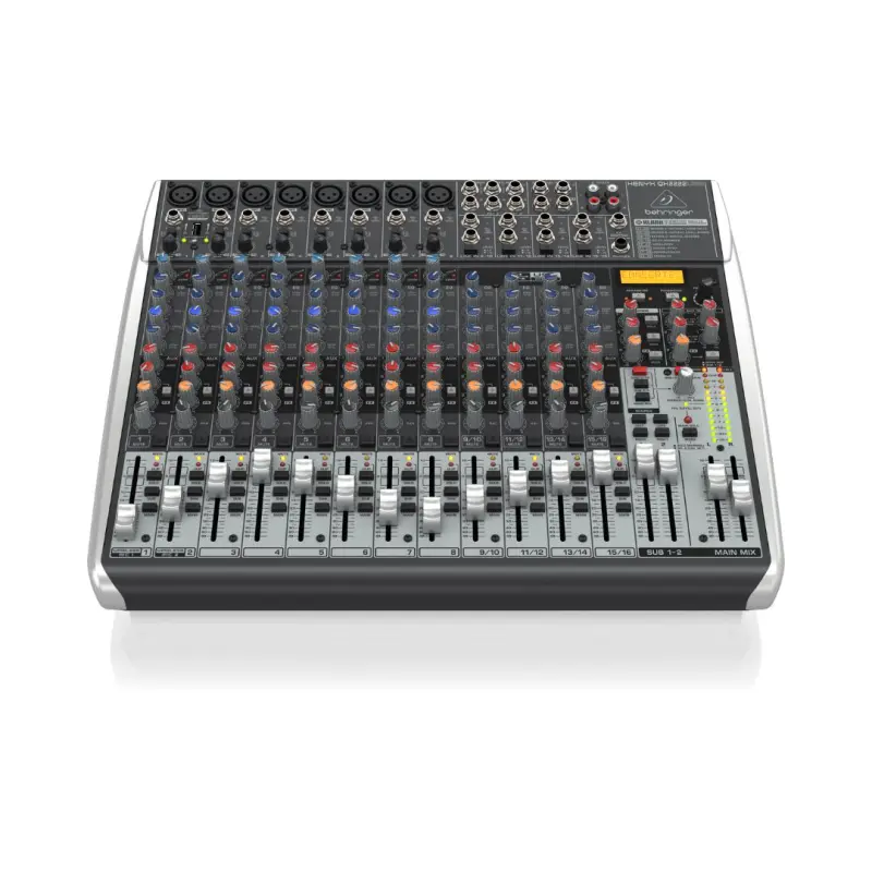 Behringer XENYX QX2222USB Analog Mixer with USB/Audio Interface - Image 3