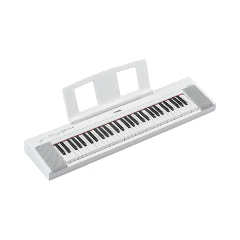 Yamaha Piaggero NP-15 W 61-Key Piano-Style Keyboard - White - Image 3