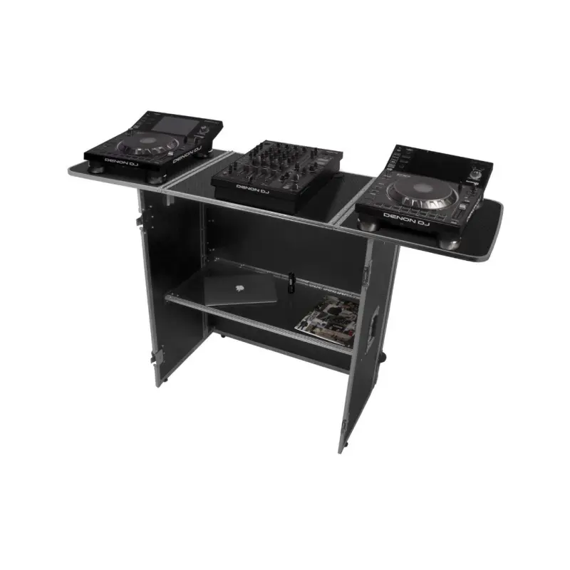 UDG Ultimate Fold Out DJ Table Silver MK2 Plus (Wheels) - U92049SL2 - Image 3