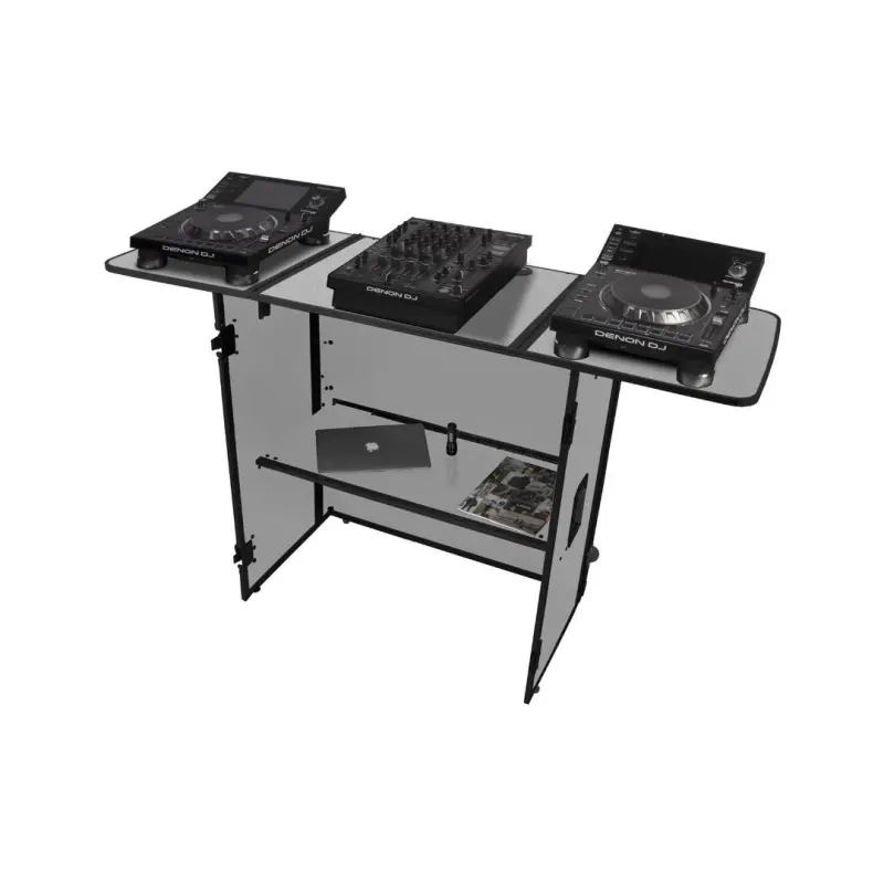 UDG Ultimate Fold Out DJ Table White MK2 Plus (Wheels) - U91049WH2 - Image 3