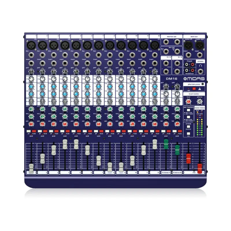 Midas DM16 16-channel Analog Mixer