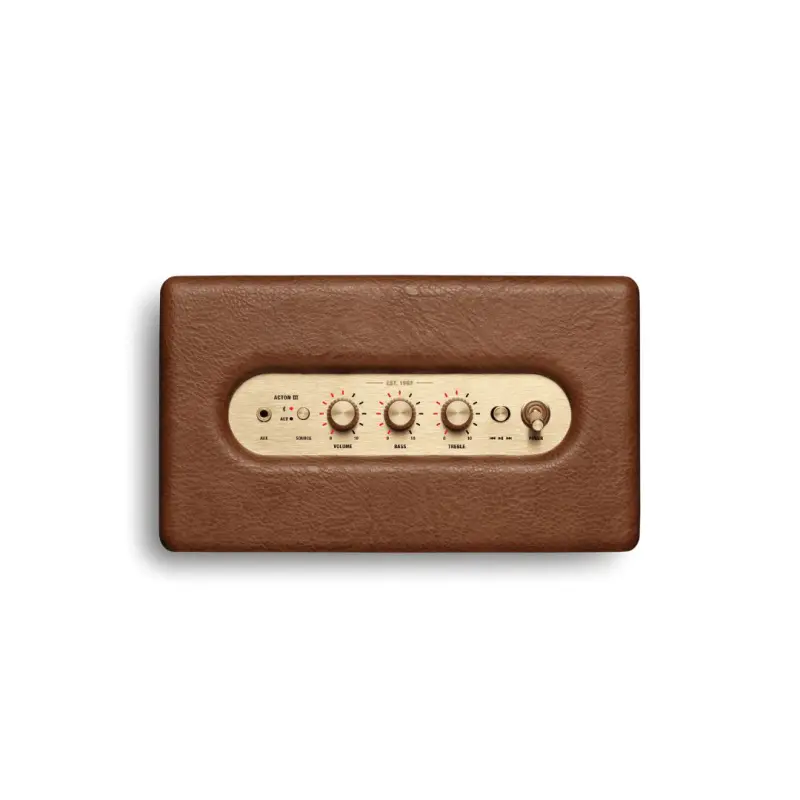 Marshall Acton III Wireless Stereo Speaker - (Brown) - Image 4