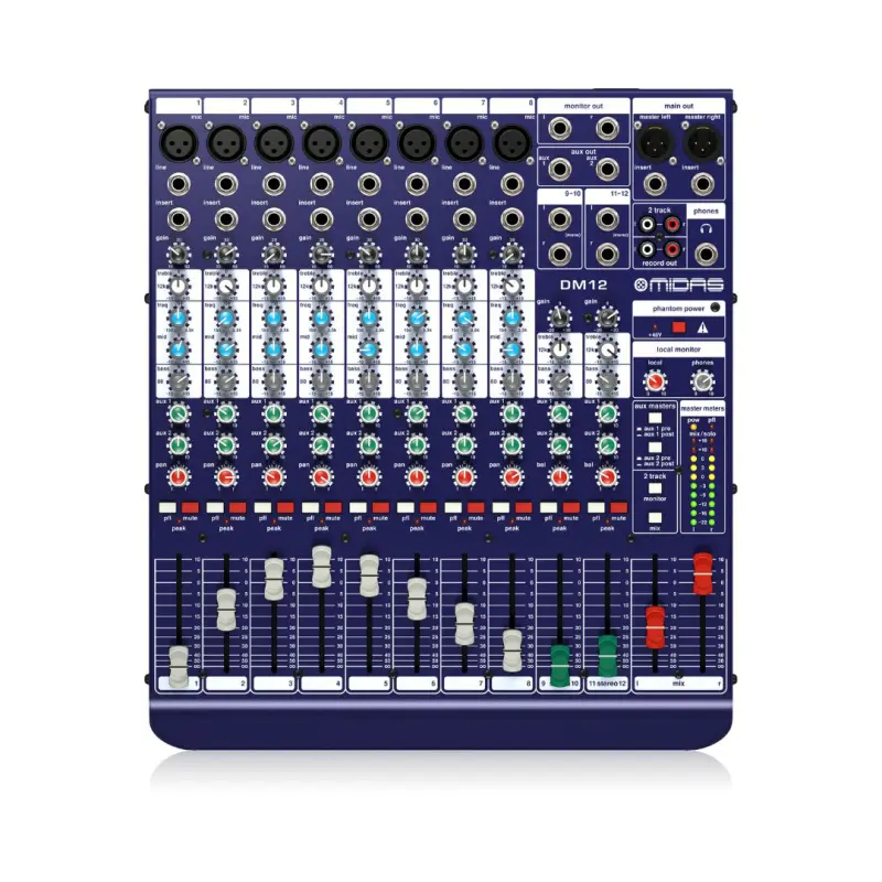 Midas DM12 12-channel Analog Mixer