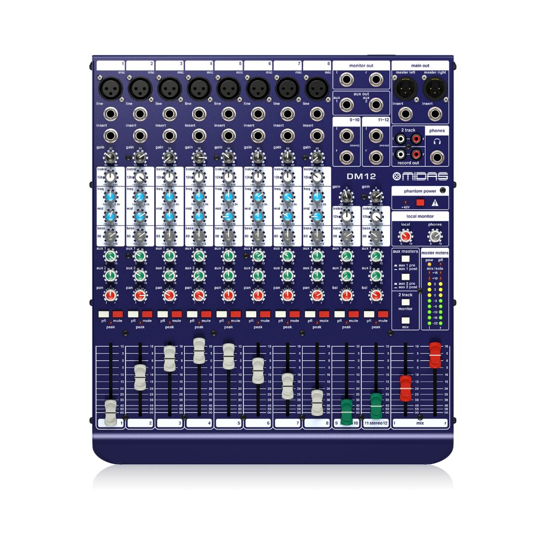 thumbnail image 2 of LZSIG 4-Channel Mini Audio Mixer - Ultra Low-Noise, With Microphone Input, For Guitar, Keyboard, PC 2 of 14