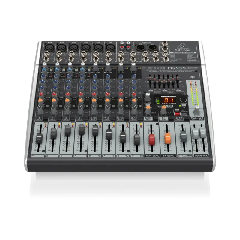 Behringer XENYX X1222USB Analog Mixer with Multi-FX Processor and USB/Audio Interface - Image 4