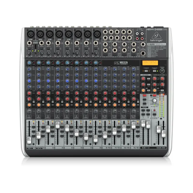 Behringer XENYX QX2222USB Analog Mixer with USB/Audio Interface - Image 4