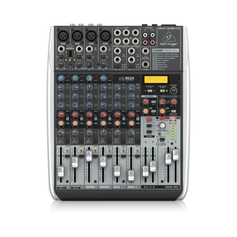 Behringer XENYX QX1204USB Analog Mixer with Wireless Option and USB/Audio Interface - Image 4