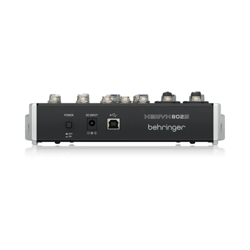 Behringer XENYX 802S Premium Analog 8-Input Mixer with USB Streaming Interface - Image 4