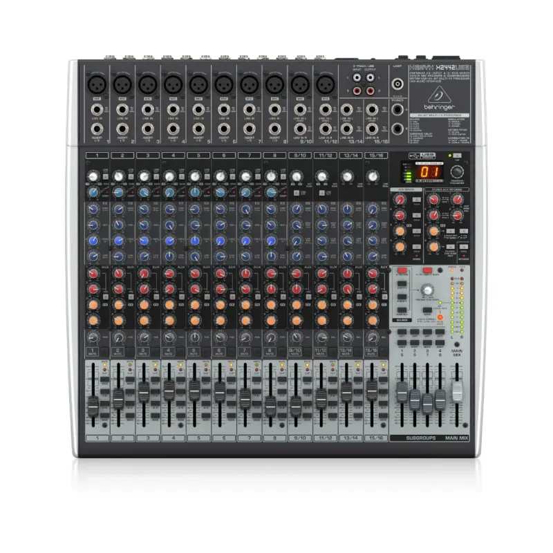 Behringer XENYX X2442USB Analog Mixer with Multi-FX Processor and USB/Audio Interface - Image 5