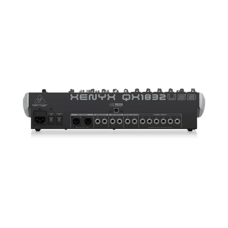 Behringer XENYX QX1832USB Analog Mixer with Wireless Option and USB/Audio Interface - Image 5