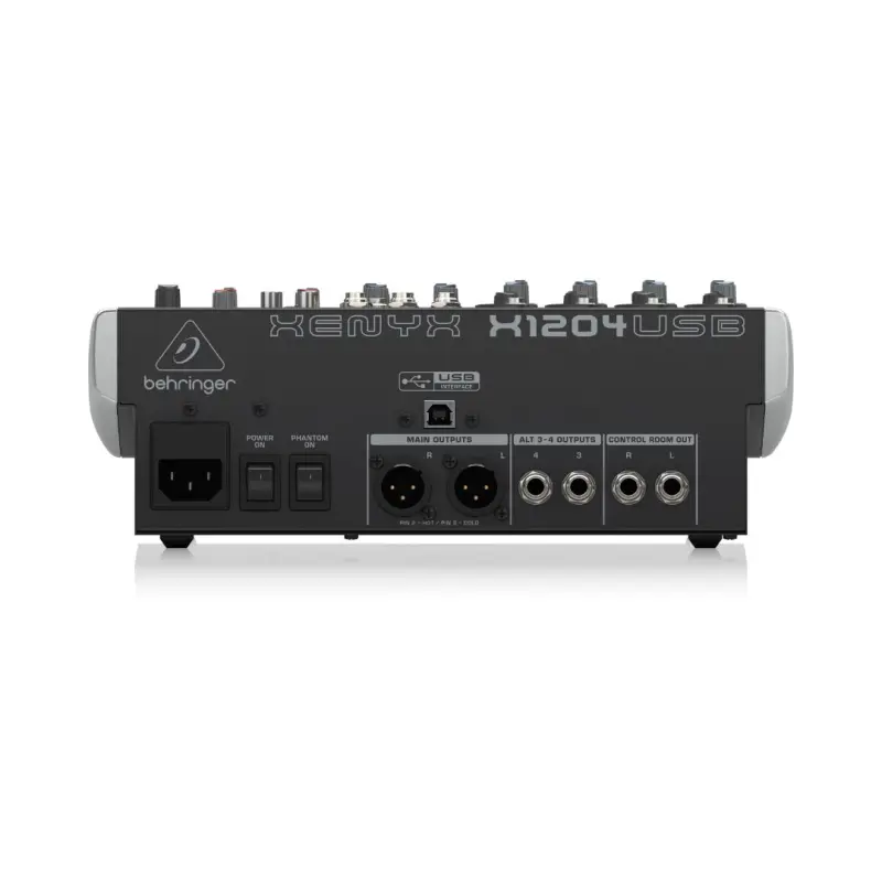 Behringer XENYX X1204USB Analog Mixer Multi-FX Processor and USB/Audio Interface - Image 6
