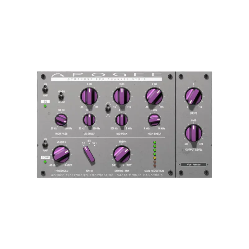 Apogee ECS Channel Strip - Digital Delivery