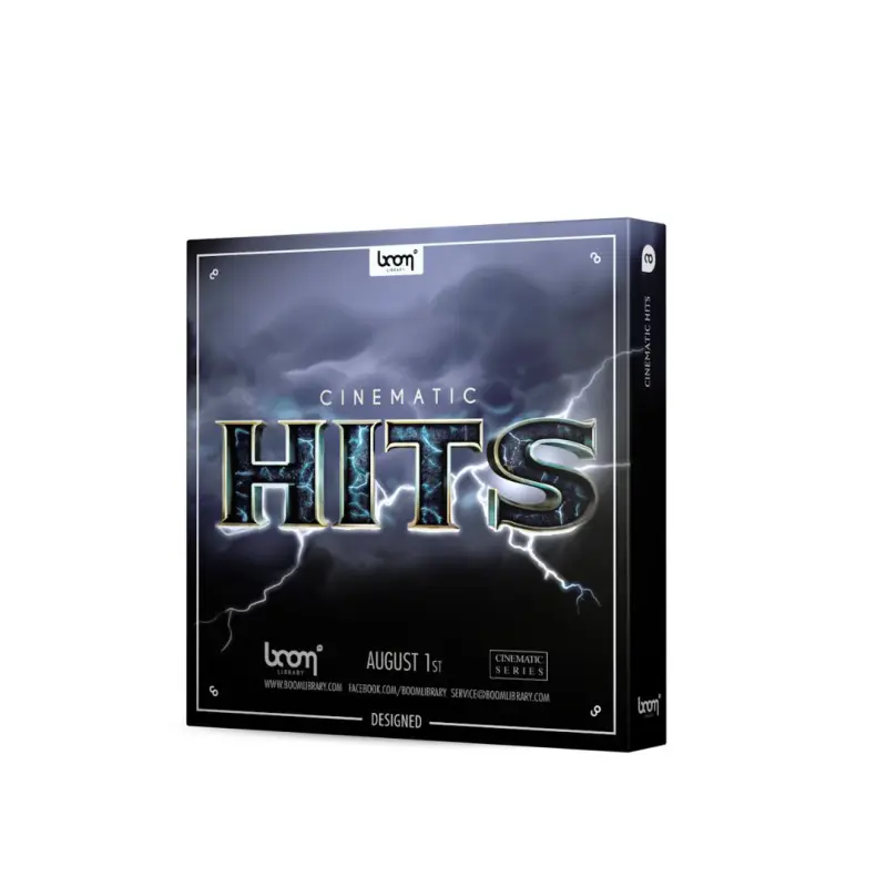 Boom Cinematic Hits DESIGNED - Digital Delivery