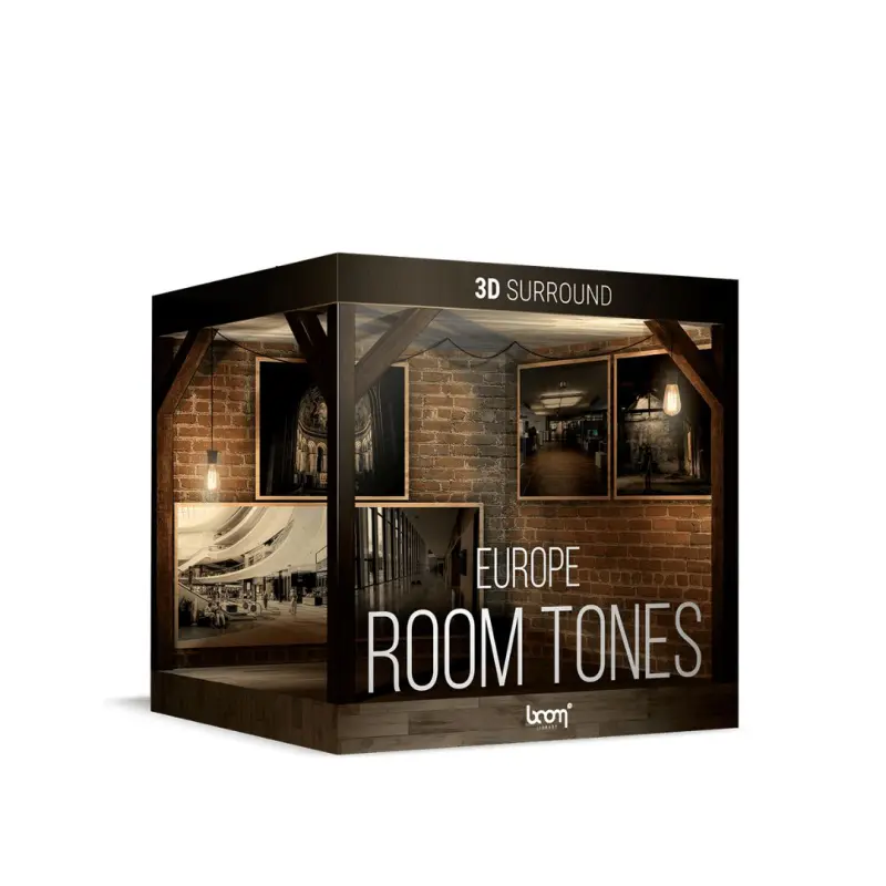 Boom Room Tones Europe SURROUND - Digital Delivery