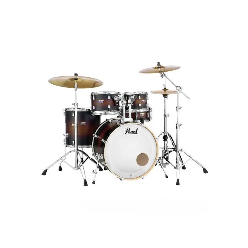 Pearl Decade Maple 5-Piece Shell Pack (Satin Brown Burst Finish)