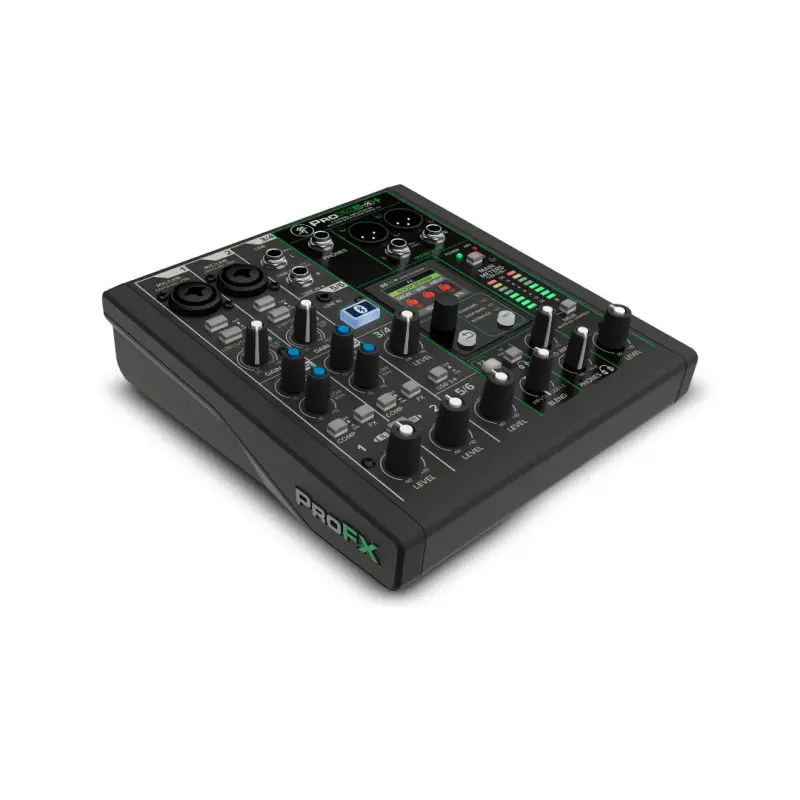 Mackie ProFX6v3+ 6-Channel Analog Mixer with Enhanced FX