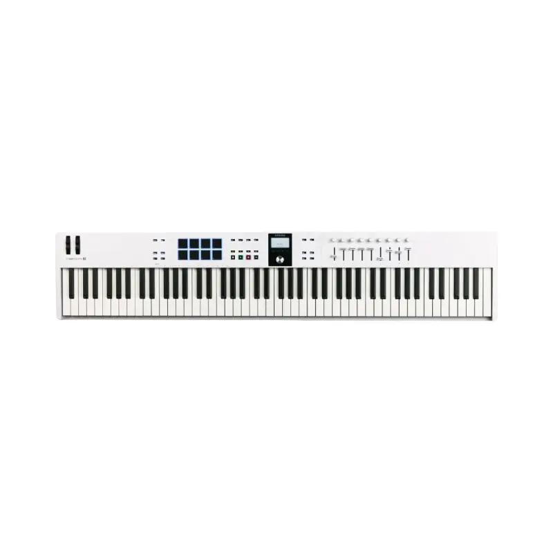 Arturia Keylab Essential 88 MK3 MIDI Keyboard Controller (White)