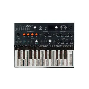 Arturia MicroFreak synthesizer featuring a unique hybrid analog and digital design with a compact keyboard interface