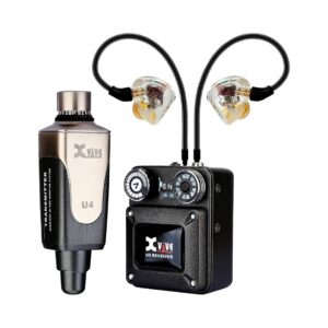 Xvive U4T9 Wireless In Ear Monitor System + T9 IEM Earphones