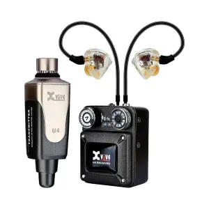 Xvive U4T9 Wireless In Ear Monitor System + T9 IEM Earphones