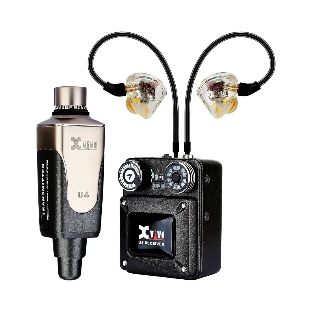 Xvive U4T9 Wireless In Ear Monitor System + T9 IEM Earphones