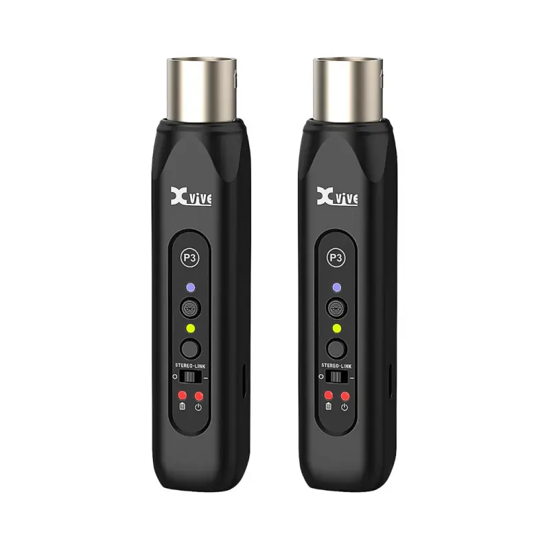 Xvive P3D Stereo Mono Bluetooth Wireless Audio Receiver Pair