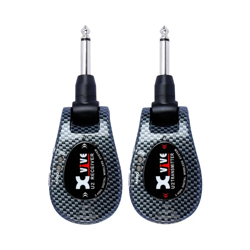 Xvive U2 Digital Wireless Electric Guitar System - (Carbon)