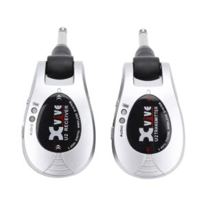 Xvive U2 Digital Wireless Electric Guitar System - (Silver)