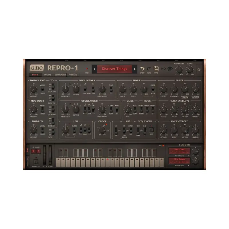 U-he Repro 1 Analog Synthesizer Plug-in - Digital Delivery