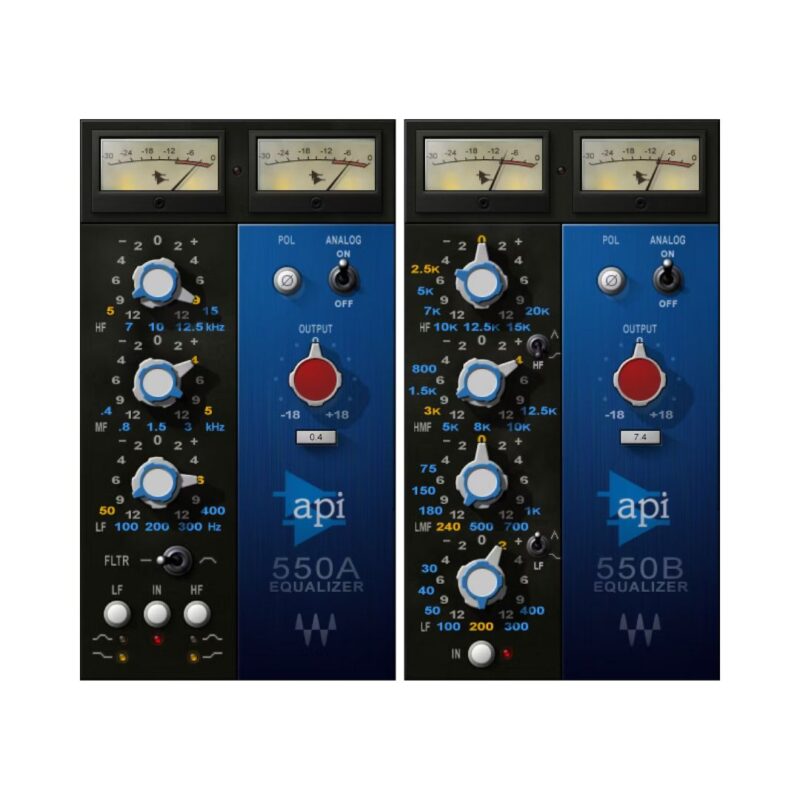 Waves API 550 Classic Equalizer Plug-in - Digital Delivery