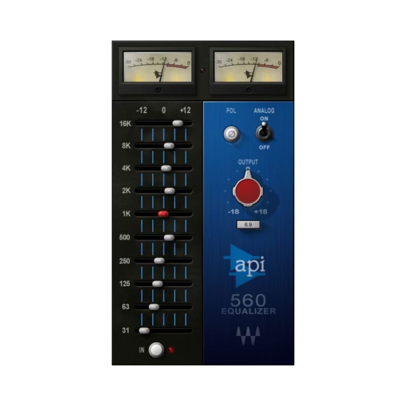 Waves API 560 10-band Graphic Equalizer Plug-in - Digital Delivery